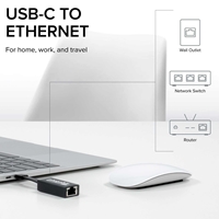 Plugable USB-TE1000 USB-C to Gigabit Ethernet Adapter - Image 2