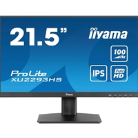 iiyama PROLITE XU2293HS-B6 22 inch IPS Monitor, Full HD, 1ms, HDMI, DisplayPort, Freesync, 100Hz, Speakers, Black, Internal PSU, VESA - Image 4