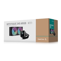 DeepCool Mystique 240 CPU Cooler, ARGB, Personalized Cooling with 2.8" TFT LCD Screen and Enhanced Pump Performance, 5 year warranty - Image 6