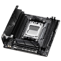 ASRock B650I LIGHTNING WIFI AMD AM5 Socket Motherboard, Mini-ITX, 2x DDR5 Slots, 2x M.2 Sockets, Fitted I/O Shield, 2.5GbE LAN, Wi-Fi 6E, 1x HDMI Port - Image 4