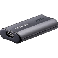 Adata SC750 (SC750-1000G-CCBK) 1TB USB-C Portable SSD USB 3.2 Gen 2 Up to 1000 MB/s Black Titanium Compatible with Windows, iOS, Android, PlayStation, XBox & Handheld Consoles - Image 3