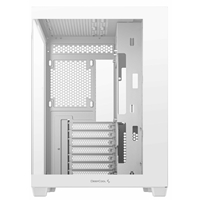 DeepCool CG530 Dual-Chamber Computer Case, Tempered Glass Panels, Advanced Cooling Support, Exceptional Cable Management, White - Image 5