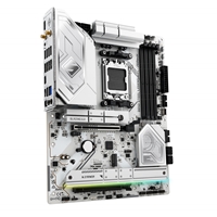 ASRock B850 Steel Legend WiFi AMD AM5 Socket Motherboard, ATX, 4x DDR5 Slots, 4x M.2 Sockets, Fitted I/O Shield, 2.5GbE LAN, Wi-Fi 7, 1x HDMI Port - Image 3