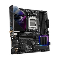 ASRock B850M Riptide WiFi AMD AM5 Socket Motherboard, Micro-ATX, 4x DDR5 Slots, 3x M.2 Sockets, Fitted I/O Shield, 2.5GbE LAN, Wi-Fi 7, 1x DisplayPort / 1x HDMI Port - Image 3