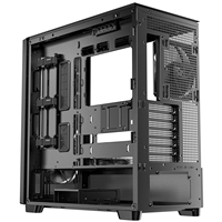 Antec FLUX SE Mid Tower Gaming Case, 1 x USB Type-C / 2 x USB 3.0, Metal Mesh with Walnu tWood Accents, 3 x Pre-Installed High-performance PWM Fans, E-ATX (=330mm), ATX, Micro-ATX, ITX Compatible - Image 4