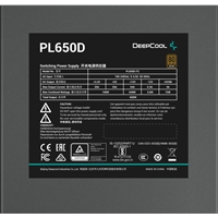 DeepCool PL650D 650W 80 Plus Bronze Power Supply with 120mm Hydro-Bearing Fan, ATX3.1 & PCIe 5.0 Support, Non-Modular Design PSU - Image 3