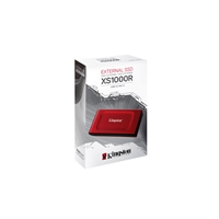 Kingston XS1000 Red (SXS1000R/1000G) 1TB Portable External SSD, Read 1050MB/s, Write 1000MB/s, USB 3.2 Gen 2, 5 Year Warranty - Image 5