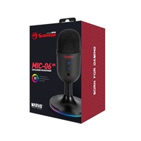 Marvo Scorpion MIC-06 Blast 40 USB RGB Noise Cancelling Wired Microphone (Black) - Image 4