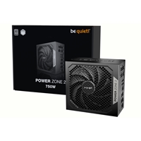 be quiet! Power Zone 2 750W PSU - 80 PLUS Platinum, Semi-Passive Cooling, Pure Wings 3 Fan, PCIe 5.1/ATX 3.1 Compatibility, 10-Year Warranty - Image 4