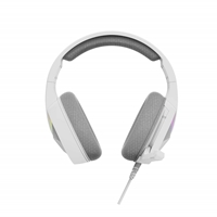 Marvo Scorpion H8618 Tactic 40 USB 2.0 Wired Gaming RGB Headset (White) - Image 5