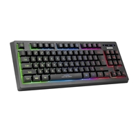 Marvo Scorpion CM310 Loot 30 3 in 1 RGB Wired Gaming UK Layout TKL Keyboard, Mouse and Mat Bundle (Black) - Image 2