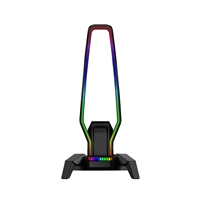 Marvo Scorpion HZ-10 Kobe 30 USB RGB Gaming Headset Stand and Hub (Black) - Image 3