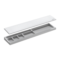 Marvo Scorpion K002 Crest 60 Universal Padded Keyboard Wrist Rest Pad (White) - Image 2