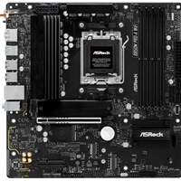 ASRock B850M Pro-A WiFi AMD AM5 Socket Motherboard, Micro-ATX, 4x DDR5 Slots, 3x M.2 Sockets, 2.5GbE LAN, Wi-Fi 6E, 1x DisplayPort / 1x HDMI Port - Image 2