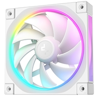 DeepCool FL12 120mm PWM 3 Pack White Fan - High Performance, Low Noise, Fluid Dynamic Bearing, 36 ARGB LEDs, 500-2150 RPM, 55 CFM Airflow, 4-Pin PWM Control - Image 3