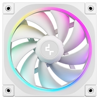 DeepCool FL12 120mm PWM 3 Pack White Fan - High Performance, Low Noise, Fluid Dynamic Bearing, 36 ARGB LEDs, 500-2150 RPM, 55 CFM Airflow, 4-Pin PWM Control - Image 5