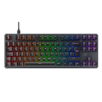 Tecware Phantom+ 80% TKL RGB Mechanical Gaming Keyboard with Wraith Red Switches Black - Image 6