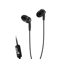 Genius HS-M320 In-Ear Headphones with In-Line Controller and Mic, Black - Image 2