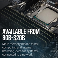 PNY Performance (MD8GSD43200-SI) DDR4 U-DIMM System Memory, 8GB (1x 8GB) 3200MHz,CL22 - Bulk - Image 3