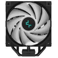 DeepCool AG400 Black ARGB V2 CPU Air Cooler, 120mm PWM Fan, 4 Direct Touch Heat Pipes, Addressable RGB, LGA1851/1700/1200, AM5/AM4 Compatible, High-Performance Single Tower Cooler - Image 4
