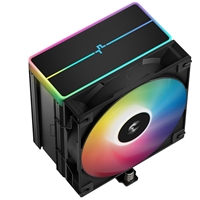 DeepCool AG500 BK ARGB CPU Air Cooler, 240W TDP, 120mm PWM Fan, 5 Copper Heatpipes, Addressable RGB Lighting, Intel & AMD Compatible, Black - Image 3