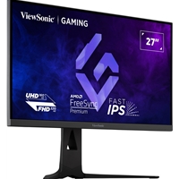 Viewsonic XG275D1-4K 27 Inch Dual Mode 4K IPS Gaming Monitor, 0.5ms, 160Hz, HDMI, DisplayPort, Freesync, Height Adjustable, Swivel, Speakers, VESA - Image 2