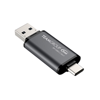 Team TX1364GC01 2 in 1 Dual OTG 64GB Flash Drive, X1 USB 3.2 Gen1, Type C & A, Plug and Play - Image 2