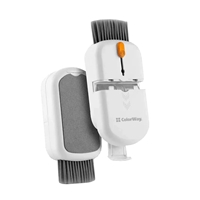 ColorWay CW-1111 10-in-1 Electronics Cleaning Kit Designed For Safely Cleaning Headphones, Keyboards, Screens and Cameras. Includes A Retractable Brush, Flocked Sponge, Microfiber Wipes, Screen Cleaner Spray, Key Remover, In A Compact Case Featuring A Pho - Image 4