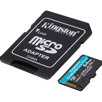 Kingston Canvas Go! Plus SDCG4/256GB 256GB Micro SD Card, UHS-1 (U3) - Image 2