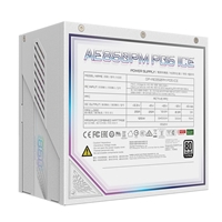 Gigabyte AORUS ELITE ICE 850W White PSU - Fully Modular, 80 PLUS Platinum, ATX 3.1, PCIe 5.0 Ready, 12VHPWR, Silent 120mm FDB Fan, 10-Year Warranty - Image 2