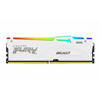 Kingston FURY Beast KF560C36BWEAK2-64 64GB (2x 32GB) U-DIMM System Memory, 6000MHz, DDR5, CL36, White, RGB, Intel XMP, AMD EXPO - Image 2