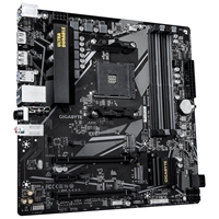Gigabyte B550M DS3H AC R2 Ultra Durable AMD AM4 Socket Motherboard, Micro-ATX, 4x DDR4 Slots, 2x M.2 Sockets, GbE LAN, Wi-Fi 5, 1x DisplayPort / 1x HDMI Port - Image 2