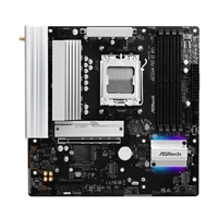 ASRock A620AM Pro RS WiFi AMD AM5 Socket Motherboard, Micro-ATX, 4x DDR5 Slots, 3x M.2 Sockets, 2.5GbE LAN, Wi-Fi 6E, 1x HDMI Port / 1x DisplayPort - Image 2