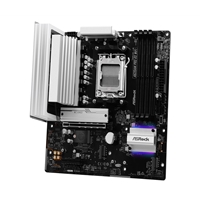 ASRock A620AM Pro RS WiFi AMD AM5 Socket Motherboard, Micro-ATX, 4x DDR5 Slots, 3x M.2 Sockets, 2.5GbE LAN, Wi-Fi 6E, 1x HDMI Port / 1x DisplayPort - Image 4