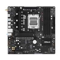 ASRock A620AM PRO-A WIFI AMD AM5 Socket Motherboard, Micro-ATX, 4x DDR5 Slots, 3x M.2 Sockets, 2.5GbE LAN, Wi-Fi 6E, 1x HDMI Port - Image 2