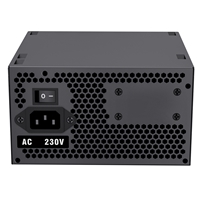 EVO LABS BR600-12BL 600W PSU,120mm Black Silent Fan with Improved Ventilation, Non Modular, High-Efficiency, PFC Certified, CE Compliant, Retail Packaged - Image 4