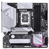 Gigabyte B760M AORUS ELITE WIFI6E GEN5 Intel 1700 Socket Motherboard, Micro-ATX, 4x DDR5 Slots, 2x M.2 Sockets, 2.5GbE LAN, Wi-Fi 6E, 1x HDMI Port / 1x DisplayPort - Image 2