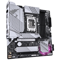 Gigabyte B760M AORUS ELITE WIFI6E GEN5 Intel 1700 Socket Motherboard, Micro-ATX, 4x DDR5 Slots, 2x M.2 Sockets, 2.5GbE LAN, Wi-Fi 6E, 1x HDMI Port / 1x DisplayPort - Image 3