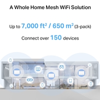 Mercusys Halo H25BE BE3600 Whole Home Mesh Wi-Fi 7 System (3 Pack) - Image 4