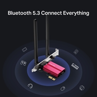 Mercusys MA86XE AXE5400 Tri-Band Wi-Fi 6E Bluetooth PCI Express Adapter - Image 4