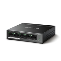 Mercusys MS105GP 5-Port Gigabit Desktop Switch with 4-Port PoE+ - Image 2