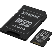 Kingston Canvas Select Plus 256GB Class 10 UHS-I Micro SD Card with Lifetime Warranty - Image 2