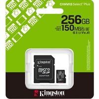 Kingston Canvas Select Plus 256GB Class 10 UHS-I Micro SD Card with Lifetime Warranty - Image 3