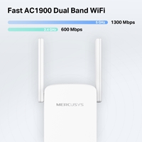 Mercusys ME50G AC1900 Wi-Fi Range Extender (UK Plug) - Image 4