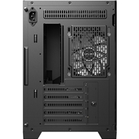 Antec FLUX M Mini Tower Gaming Case, 1 x USB Type-C / 1 x USB 3.0, Tempered Glass Side Window Panel, Vertical Airflow Design, 3 x Pre-Installed RGB LED Fans & 3 PWM Reverse Fans, Micro-ATX, ITX Compatible - Image 3
