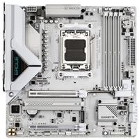 Gigabyte B850M Eagle WIFI6E ICE AMD AM5 Socket Motherboard, Micro-ATX, 4x DDR5 Slots, 2x M.2 Sockets, Fitted I/O Shield, 2.5GbE LAN, Wi-Fi 6E, 2x DisplayPorts / 1x HDMI Port - Image 2