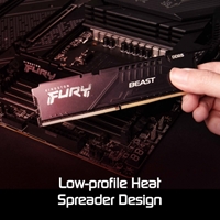 Kingston FURY Beast KF564C32BBEK2-32 32GB (2x 16GB) DIMM System Memory, 6400MHz, DDR5, CL32, Black, Intel XMP, AMD EXPO - Image 3