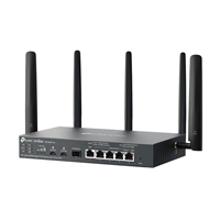 TP-Link Omada ER706WP-4G 4G+ Cat6 AX3000 Gigabit VPN Gateway with 4-Port PoE - Image 3