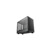 DeepCool CH160 PLUS Micro-ATX Mini Tower PC Case, Tempered Glass, High-Airflow Mesh Design, USB-C & USB 3.0 Front I/O, Supports ATX PSU & 305mm GPU, Black - Image 2