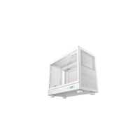 DeepCool CH160 PLUS Micro-ATX Mini Tower PC Case, Tempered Glass, Mesh Airflow Design, 240mm Radiator Support, USB-C & USB 3.0 Front I/O, GPU up to 342mm, White - Image 2